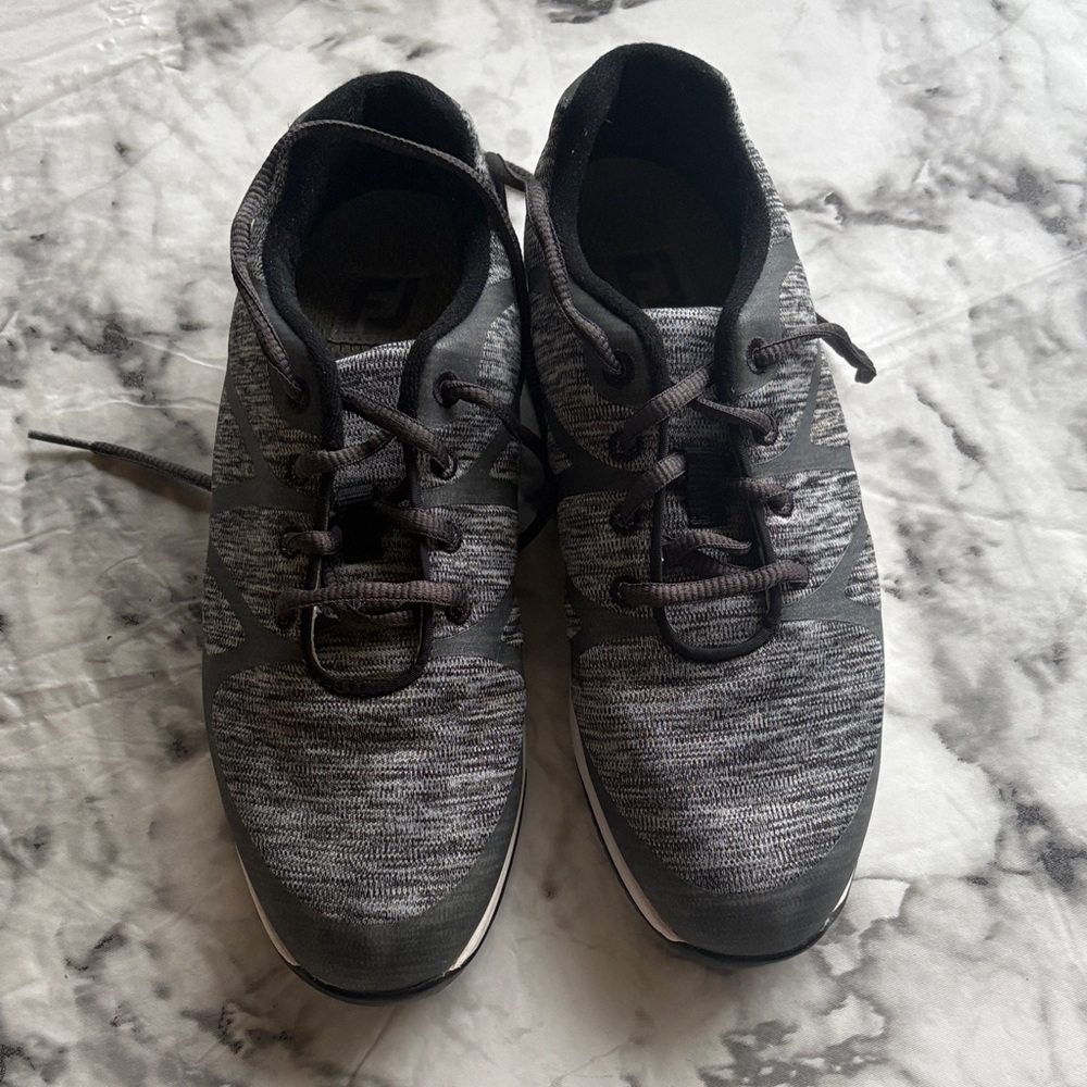 FootJoy Charcoal and Black Athletic Sneakers